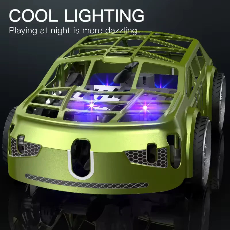 2 in 1 RC Mini Car & Drone With Lights