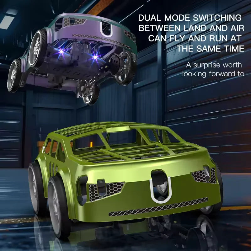 2 in 1 RC Mini Car & Drone With Lights