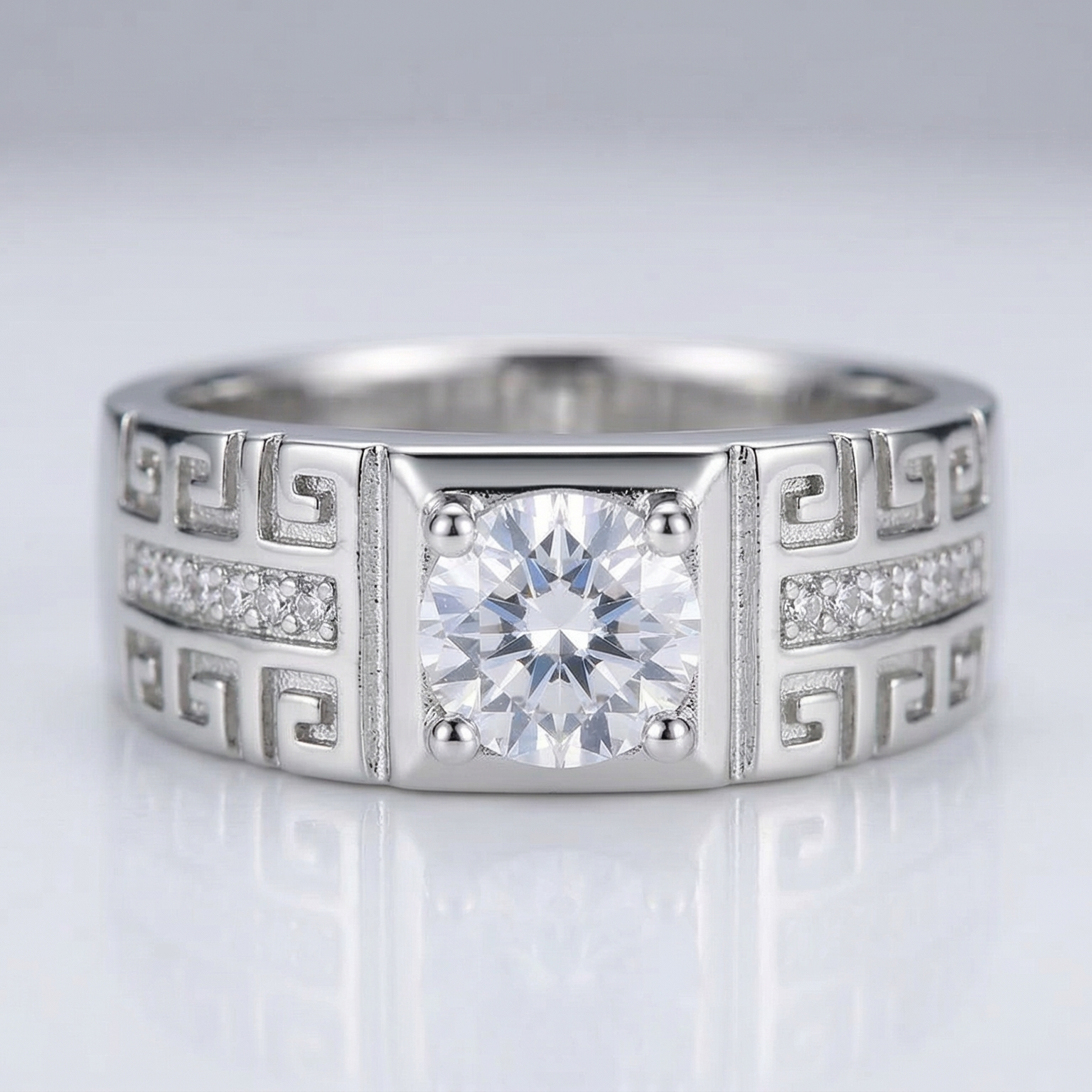 Couple cubic zirconia ( adjustable rings)